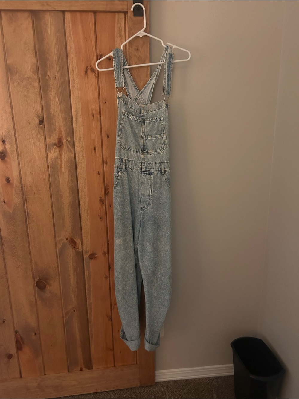 We The Free Light Blue Denim Jumpsuit Overalls